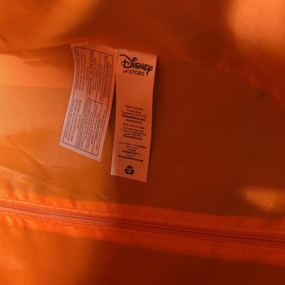 Disney Planes "Dusty" Orange Rolling Children's Suitcase Luggage EUC - Picture 10 of 16